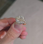 Load and play video in Gallery viewer, Diamond Glazed Donut Ring
