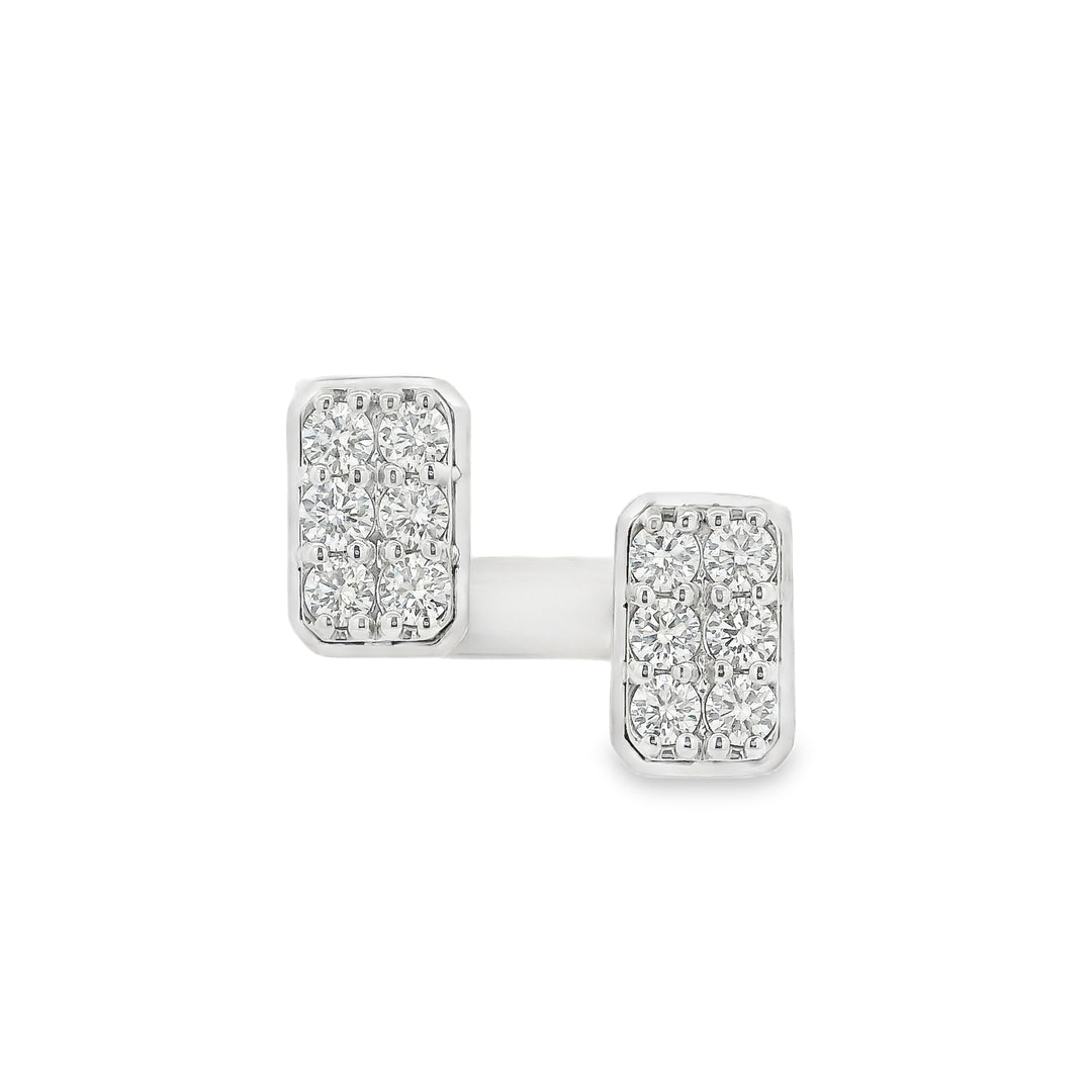 Diamond Double-Decker Ring