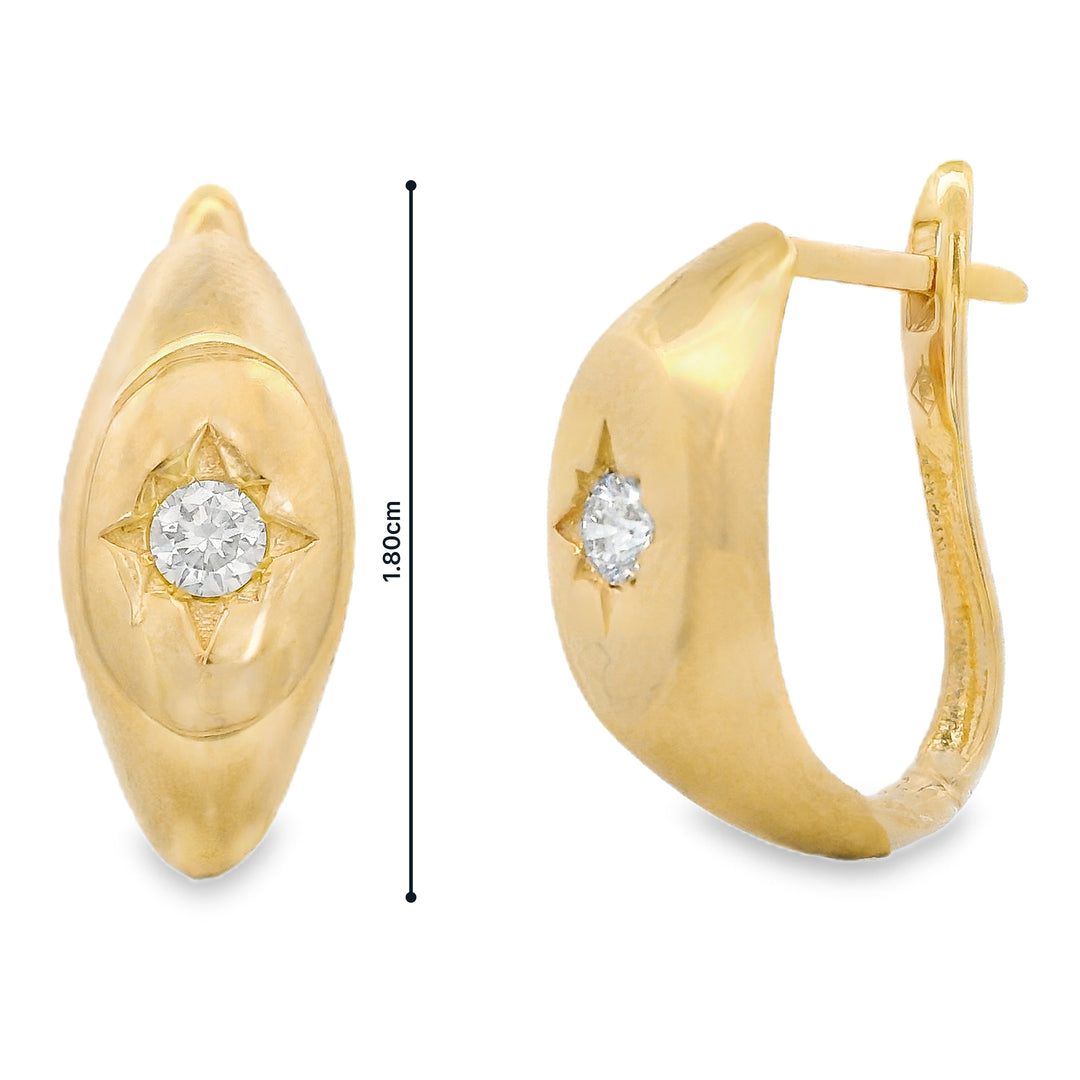 Stardust Hoops