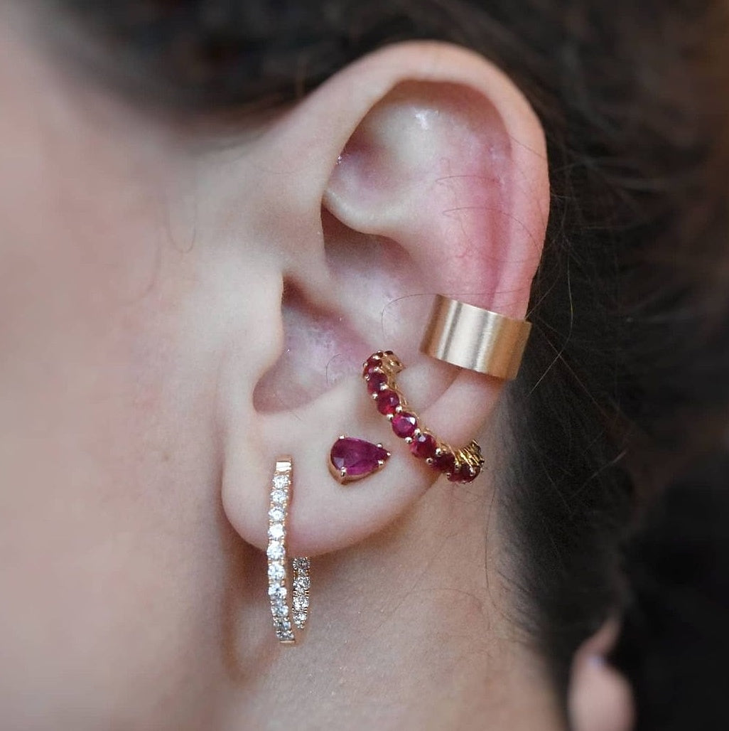 Matte Gold Ear-Cuff