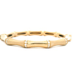Load image into Gallery viewer, Diamond Bamboo Bracelet
