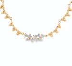 Load image into Gallery viewer, Diamond Molecule Necklace
