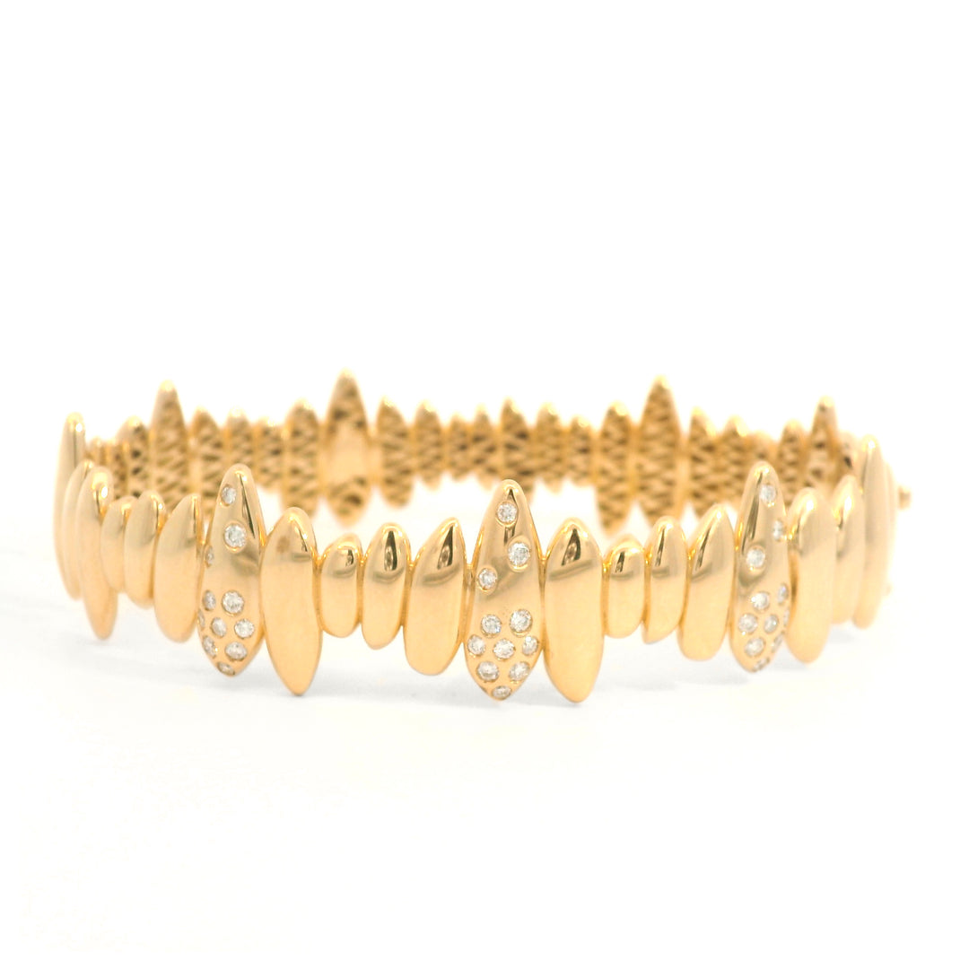 Gold Terrain Bracelet