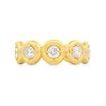 Load image into Gallery viewer, Bezel Round Diamond Eternity Ring
