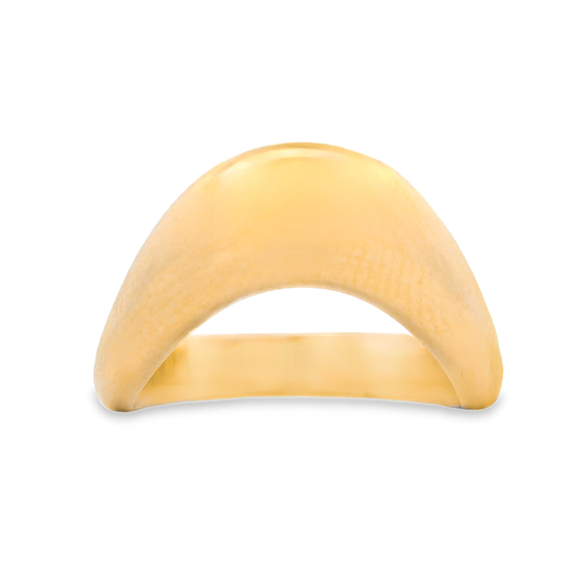 Gold dume ring