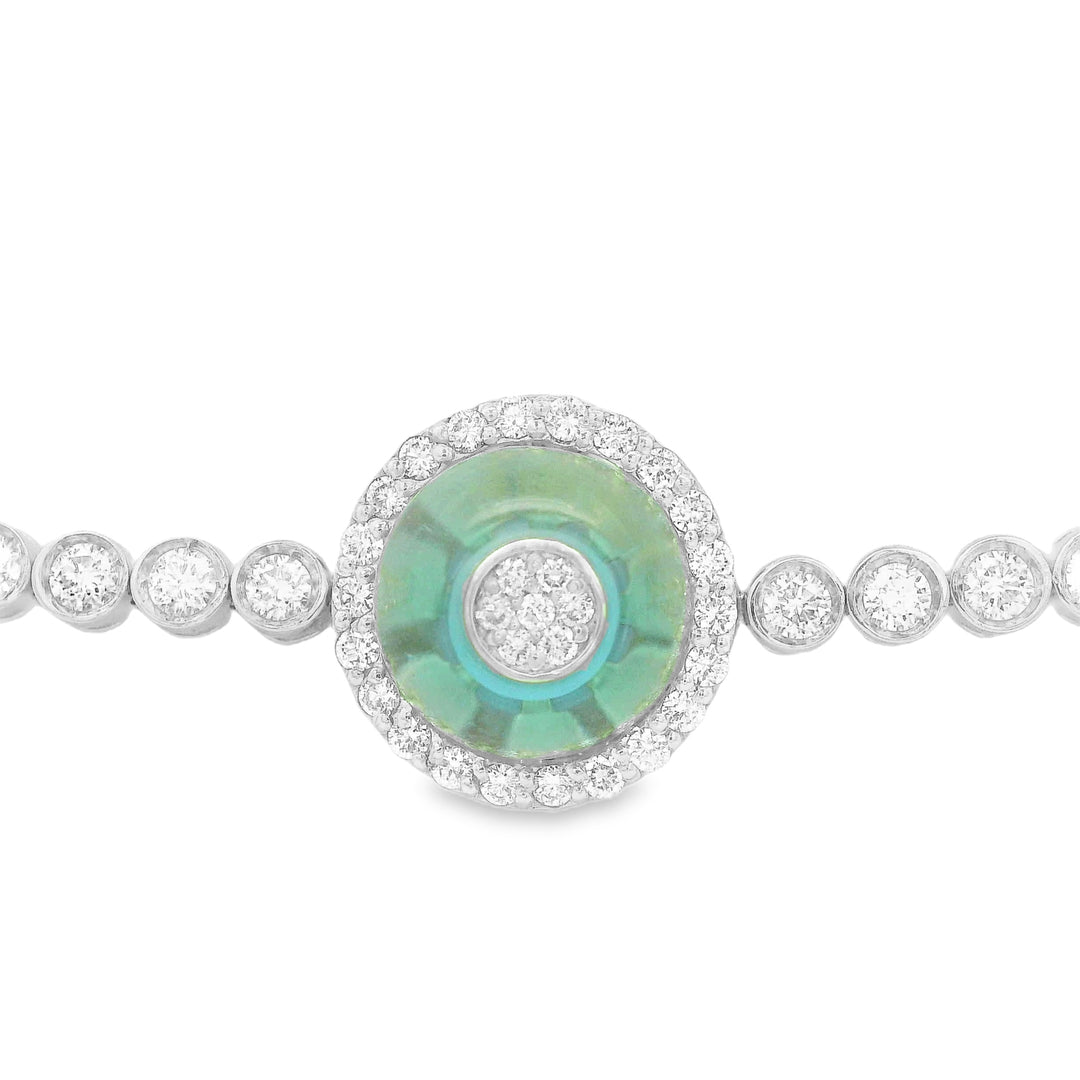 Aqua Bloom Bracelet