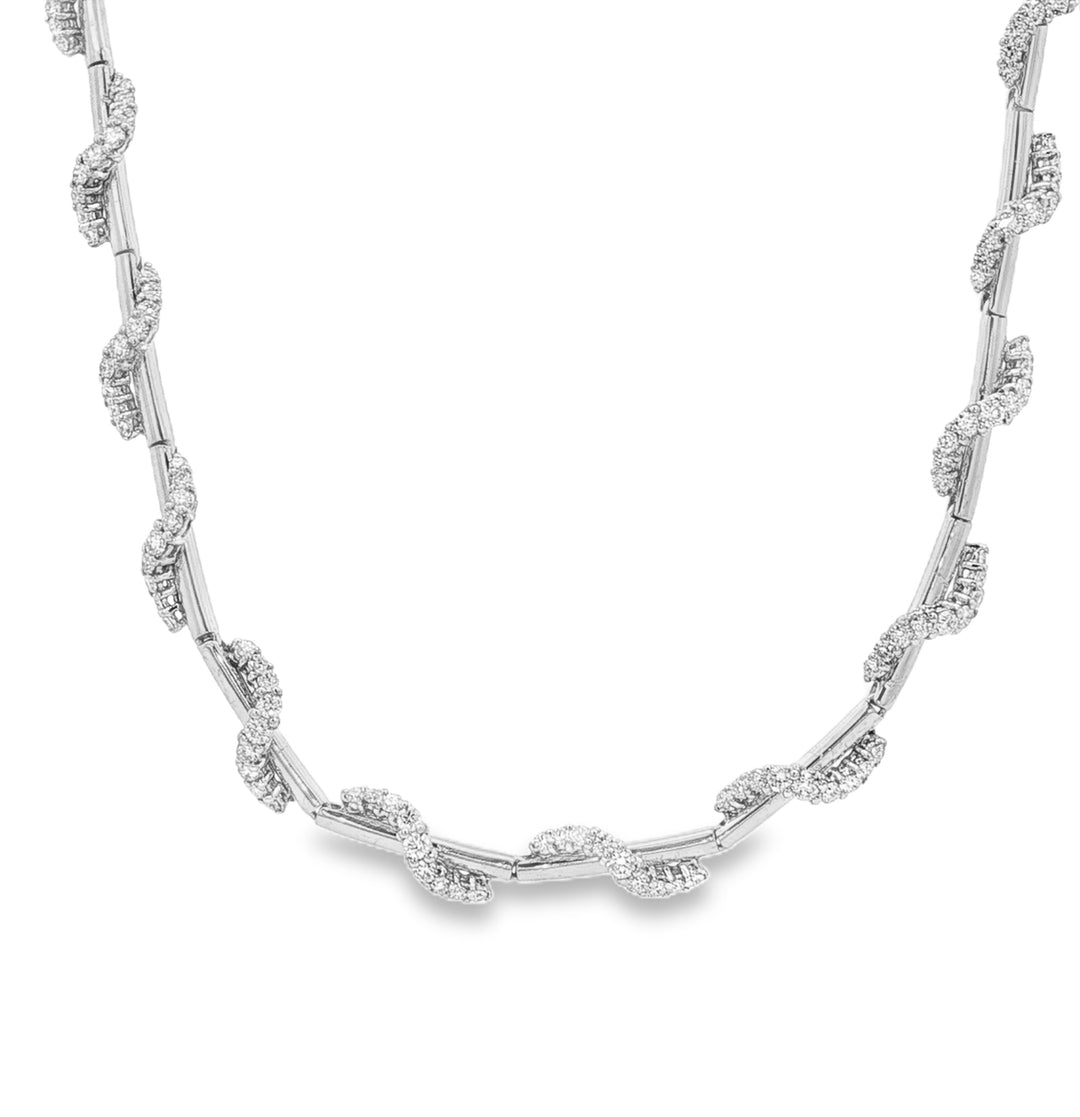 Diamond Vine Necklace