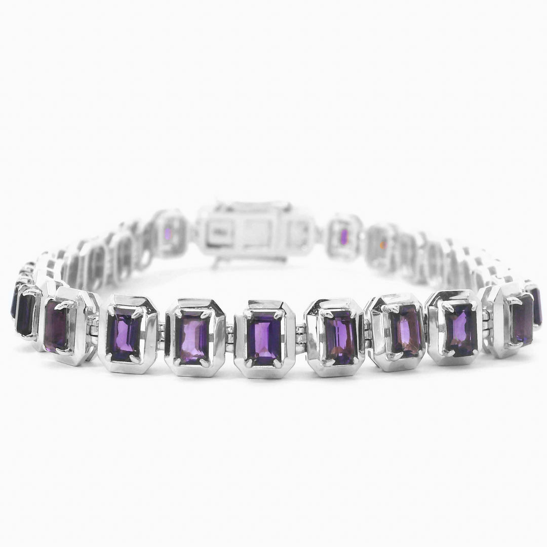 Amethyst Delights Tennis Bracelet