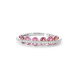 Load image into Gallery viewer, Pink Sapphires Constellation Ring
