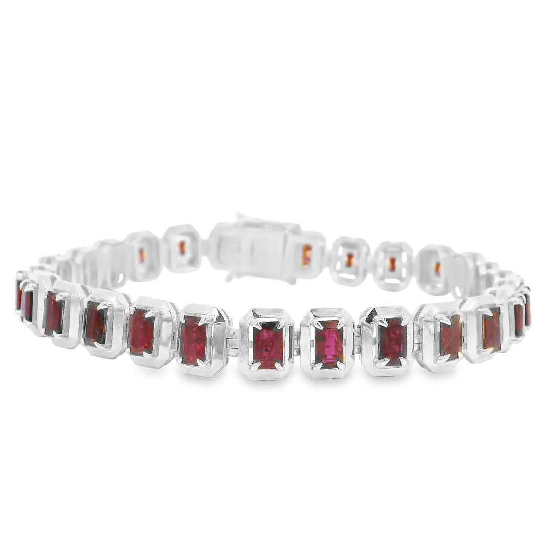 Ruby Delights Tennis Bracelet