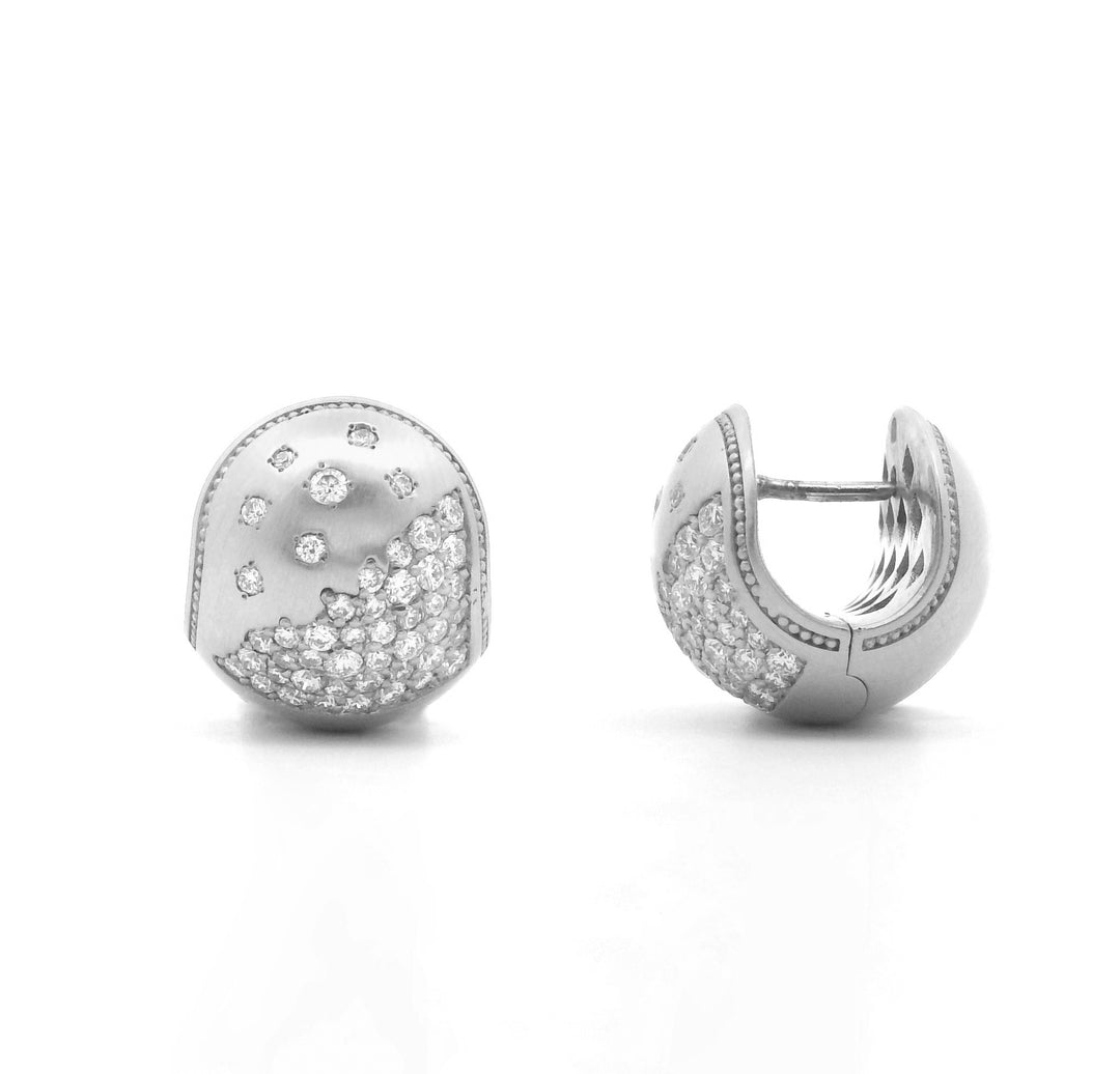 Snow Globe Hoops
