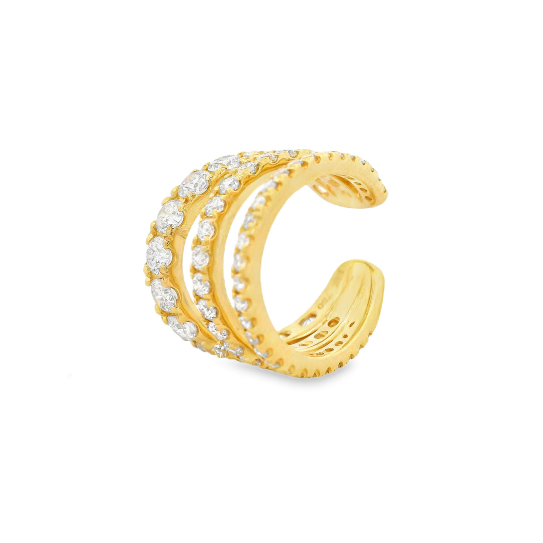 Triple Row Earcuff
