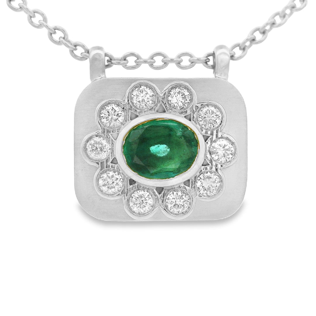 Emerald Bloom Necklace