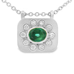 Load image into Gallery viewer, Emerald Bloom Necklace
