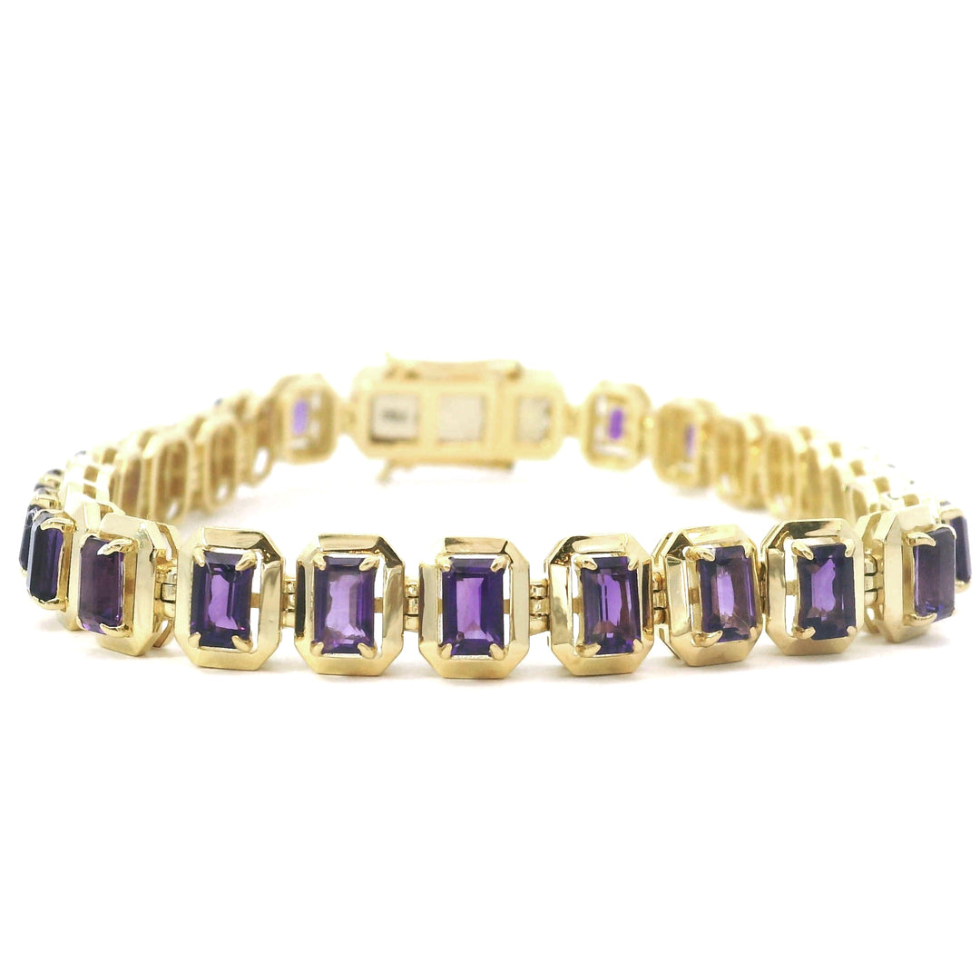 Amethyst Delights Tennis Bracelet