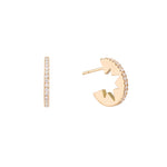 Load image into Gallery viewer, Starey Diamond Hoops (Small Model)
