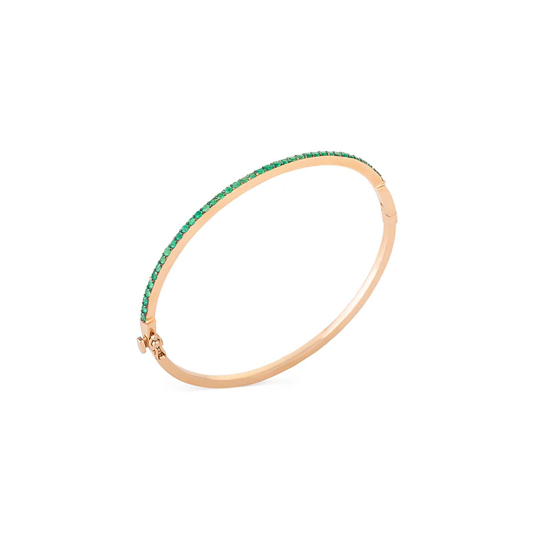 Solid Emerald Bracelet